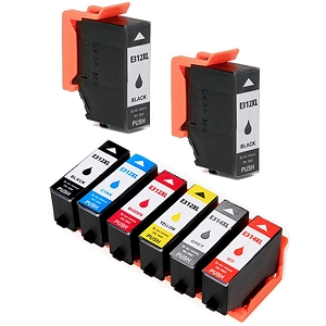 Compatible 8 Pack Epson T312XL T314XL Expression Photo HD XP-15000  High Yield Ink Cartridges